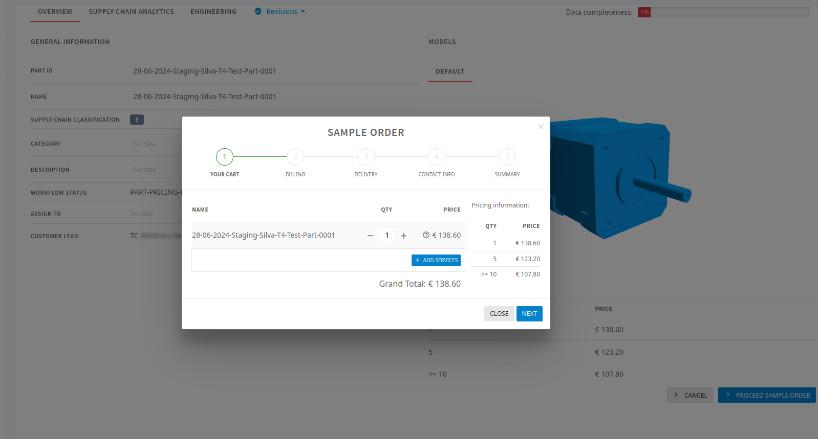 ordering sample 2